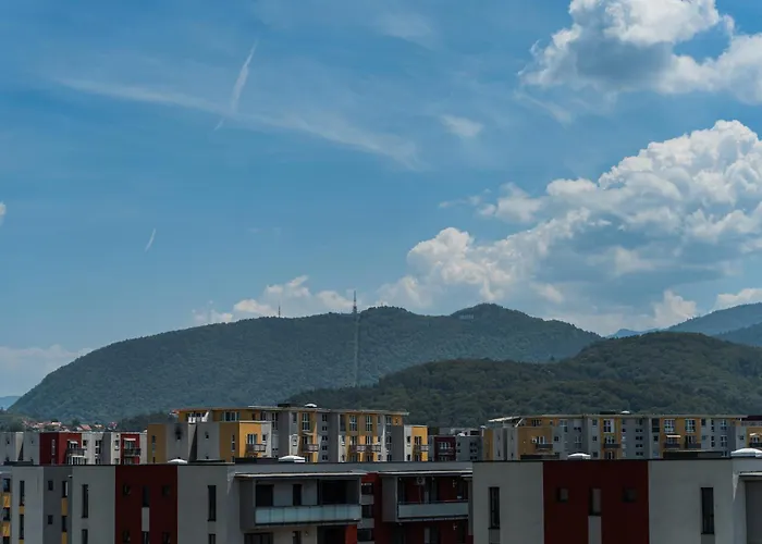 公寓 Skylark - Sydney Penthouse With Jacuzzi And Mountain View 布拉索夫